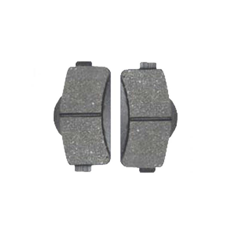 pastiglie pattini freno posteriori 4 pz microcar m.go m8 due ligier ixo